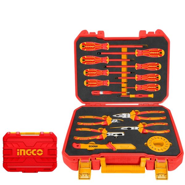 Ingco - Insulated Hand Tools Set - 16pcs