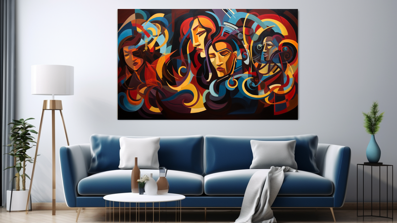 Canvas Wall Art -Abstract Allegory - JT0225