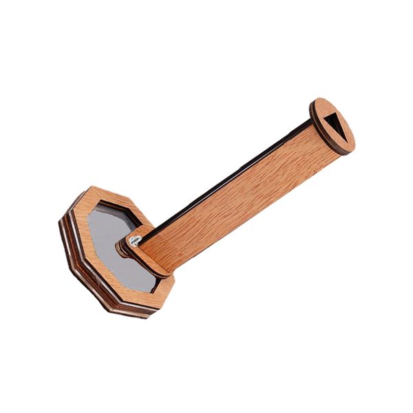 DIY Kaleidoscope Kit Wooden Kaleidoscope Toy for Nature Lovers Kids Friends