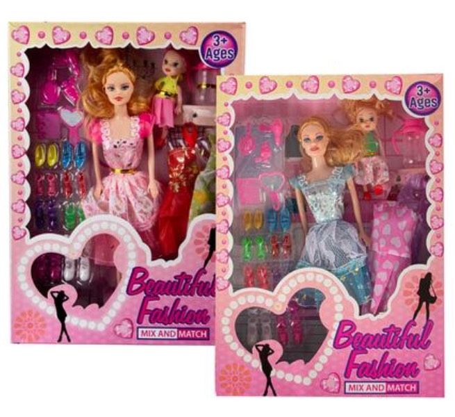 2 Mix &amp; Match Fashion Show Dolls
