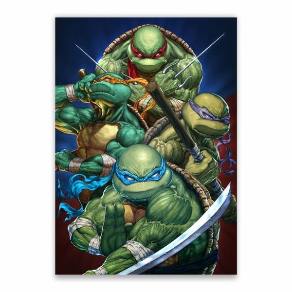 Teenage Mutant Ninja Members Poster - A1