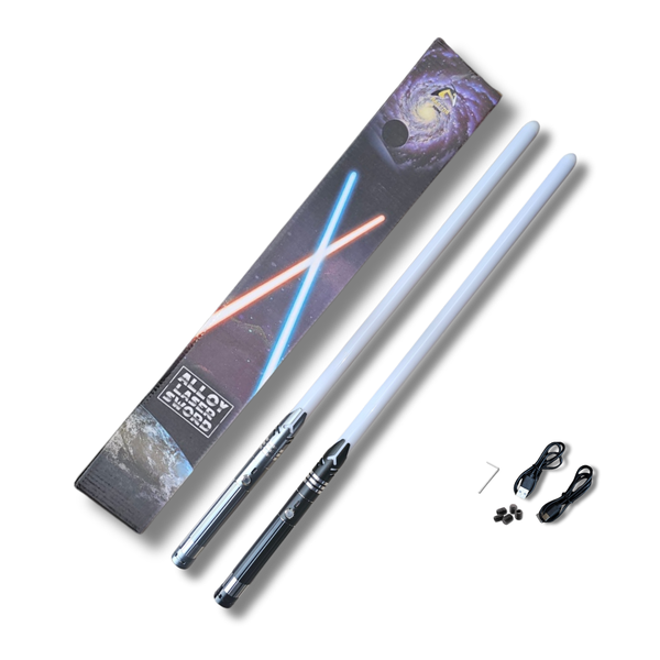 Real Jedi Metal Lightsaber - 15 Colors, Pack of Two