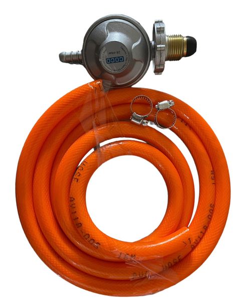 ACE Gas Regulator with 2m Hose and 2 Clamps