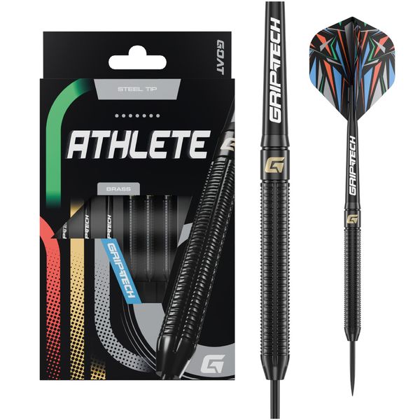 GOAT Athlete Black Brass 13 Gr Darts Set