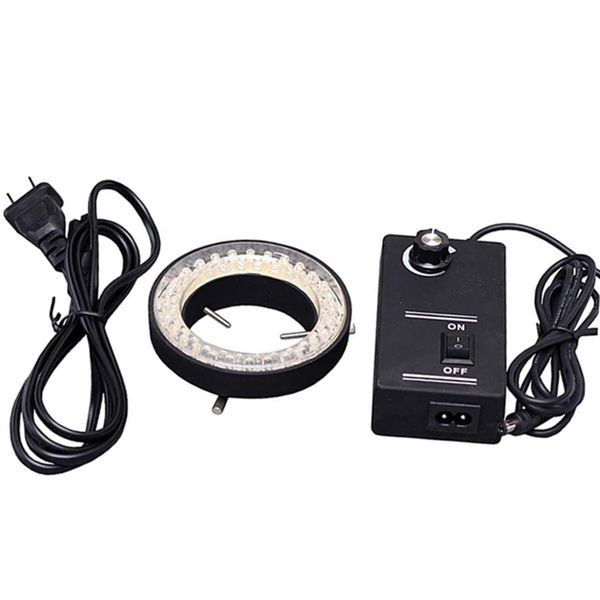 Us Plug Adjustable 56 Led Ring Light Lamp 6500K 90V-240V For Stereo