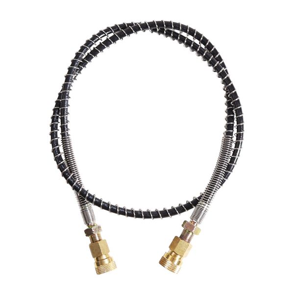 High Pressure Hose with Spring Wrapped 100cm Air Refilling Pump Hose