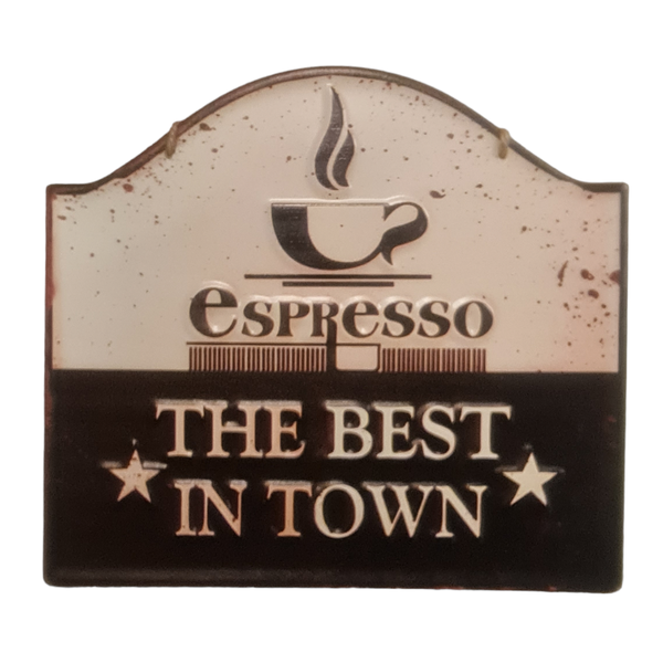 Espresso Contour Cut Wall Art