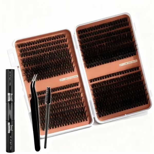 Eyelash Extension Kit Contains 640 Pieces Mixed 10-16mm