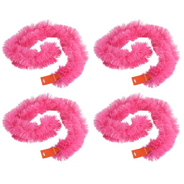 Pink Tinsel Garland