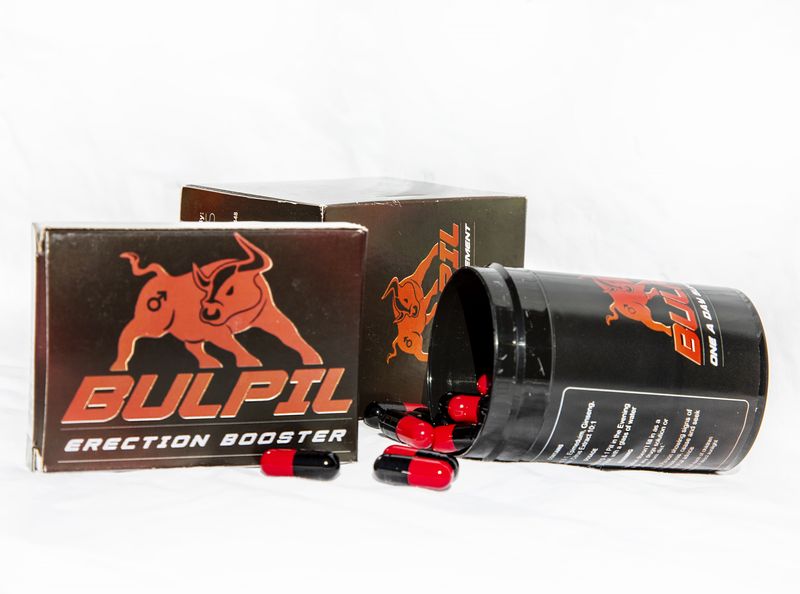 BulPil Combination - Testosterone Supplement and Erection Booster Capsules