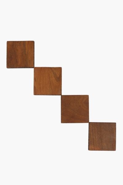 4-Pack Mangowood Coasters