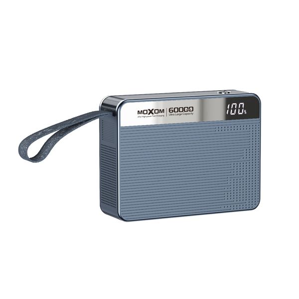 Moxom MX-PB177 60,000mAh High-Capacity Power Bank - 5 Outputs with Light