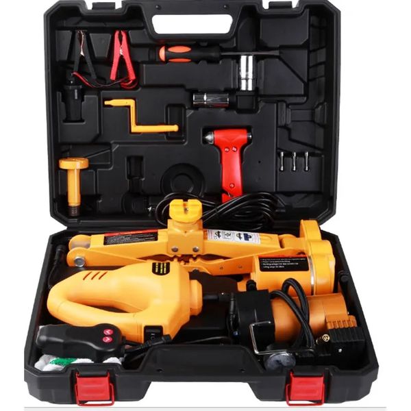 Electric Car Floor Jack Set 3 Ton All-in-One Automatic 12V