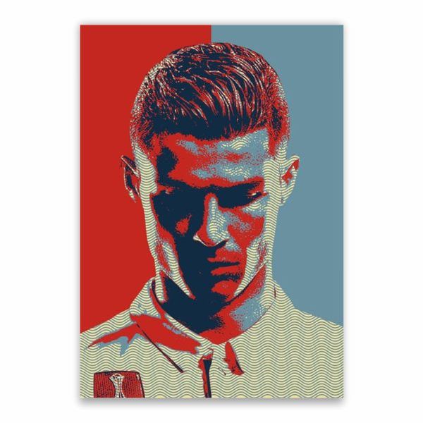 Cristiano Ronaldo Pop Art Poster - A1
