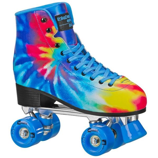 Roller Derby Burst Tie Dye Roller Skates