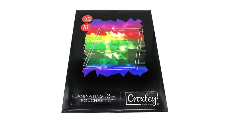 CROXLEY A3 Laminating Pouches 150MIC 25's