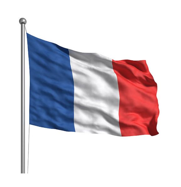 Flag - National - 450mm x 300mm - France