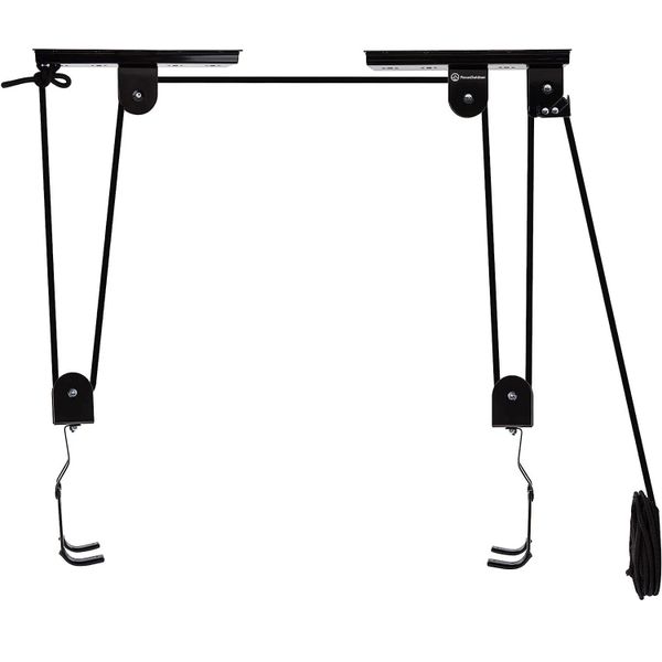 FocusOutdoor Overhead Ceiling Hoist Bike Lift Pulley Space Saver System