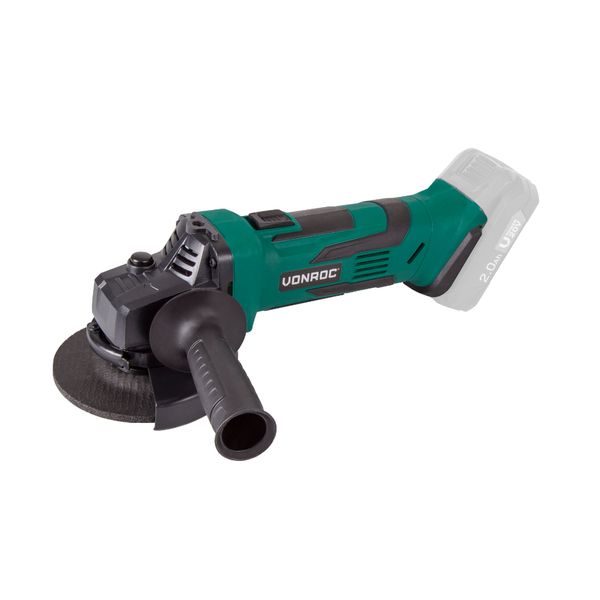 VONROC Angle grinder 20V - 115mm | Excl. battery and charger