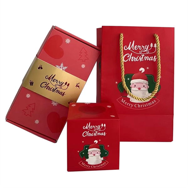 Red Xmas Surprise Gift Box for Birthday Pop-Up Gift Box (12 Box Set)