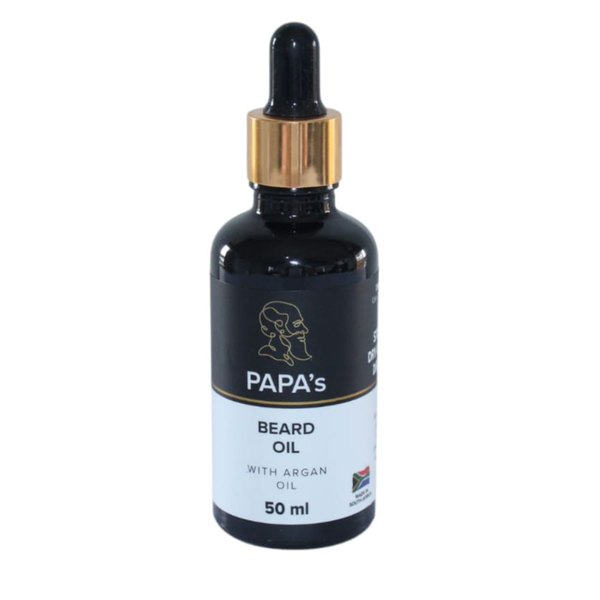 Papa's Beard Oil-With Argan Oil 50ml