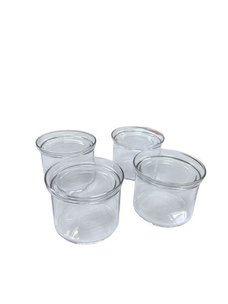 8cm Clear Starters And Dessert Glasses - Set of 8-XF030