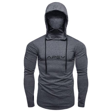 Hoodies For Men & Women - APEY Ninja Gym Tops Activewear Sweatshirts - Grey, Shop Today. Get it Tomorrow!
