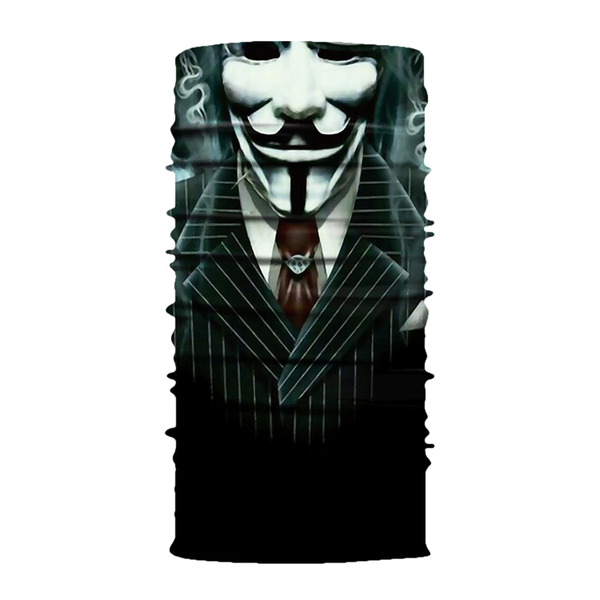 V For Vendetta Suit Motorcycle Neck Warmer Balac image