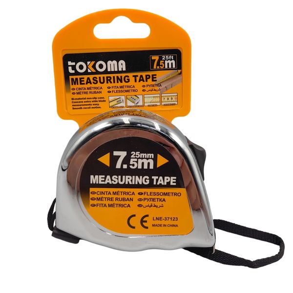 Tokoma 7.5m Measuring Tape