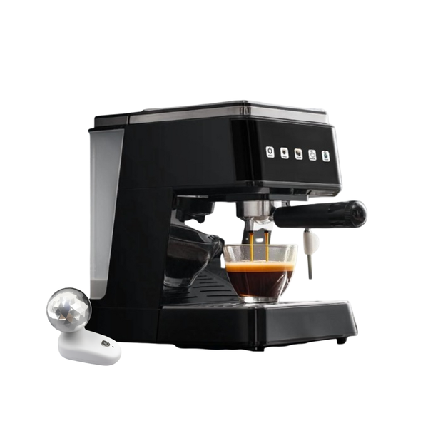 Smart Italian Espresso And Cappuccino Coffee Maker / with Hand Held Massage