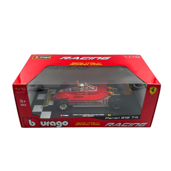 Bburago -Ferrari 312 T4 J. Scheckter Italy World Champion 1979 1/18