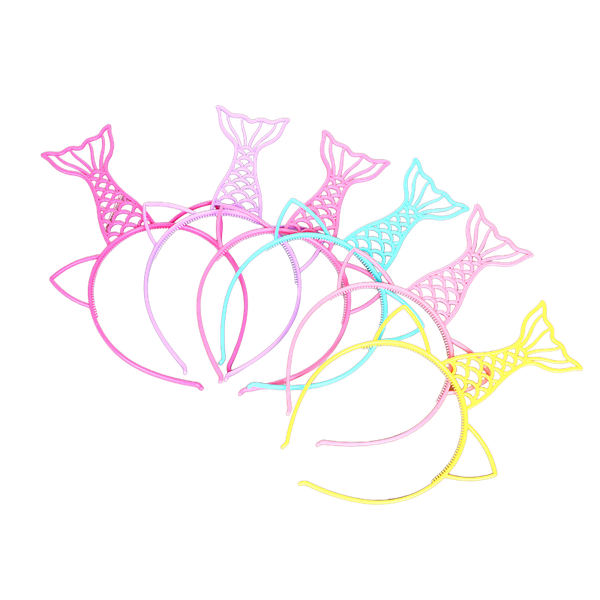 Mermaid Aliceband for Girls - Set of 6