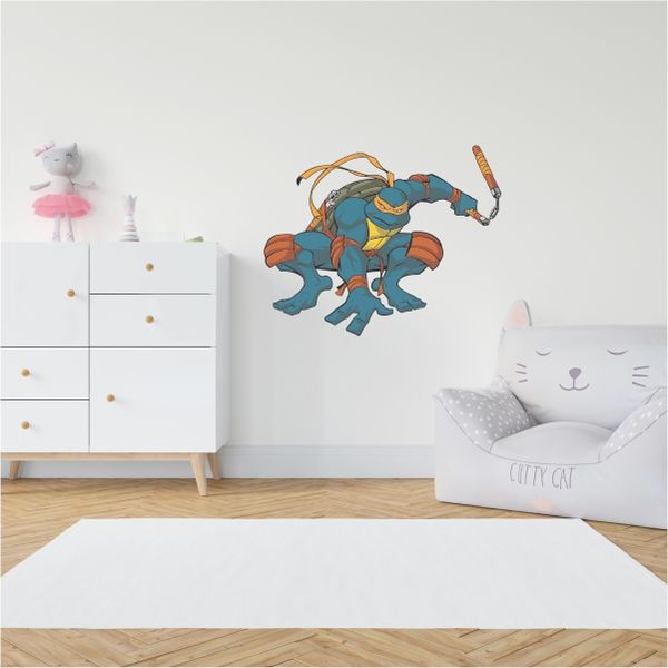 Teenage Mutant Ninja Turtles Michelangelo Wall Decal