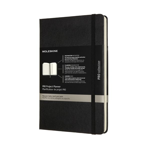 Moleskine PRO Project Planner Large Hard Notebook