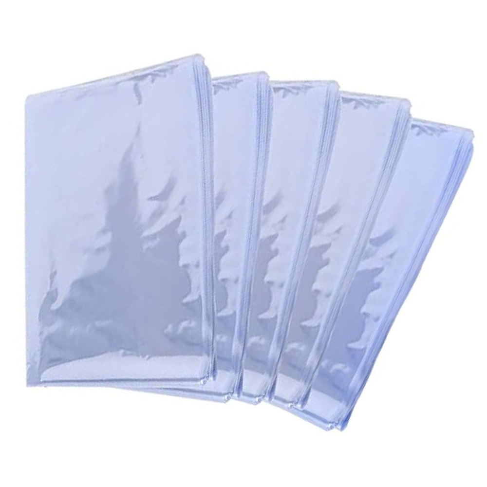100 Sacchetti Termoretraibili PVC - Pellicola Per Imballaggio, Chiusura A Caldo Per Protezione Oggetti