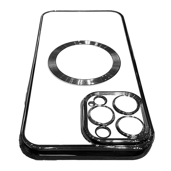 Fashionable Magnetic iPhone 13 Pro Max Case - Shockproof (Black)