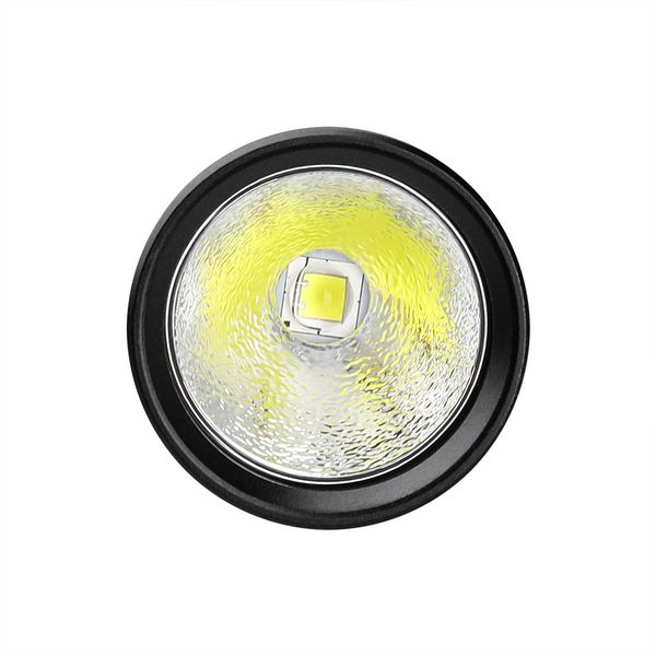 Trustfire T10R, 1800 Lumen, 276m Throw, Rechargeable Tail Switch Flashlight