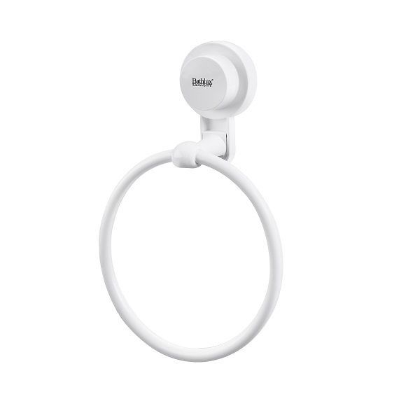 White Towel Ring-Pack of 2