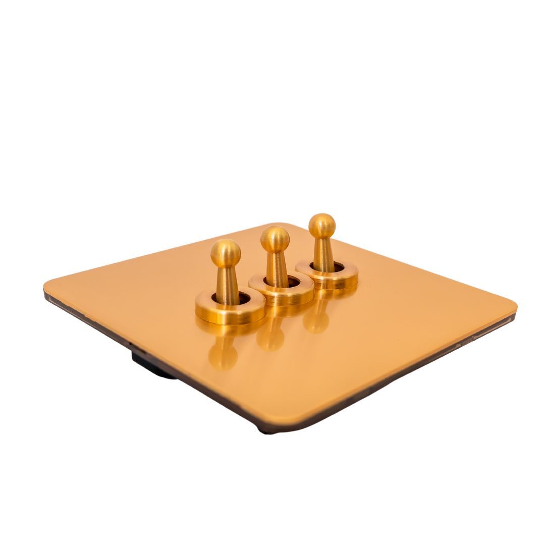 3 lever light switch