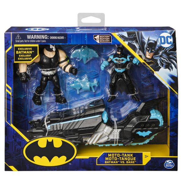 Batman Batcycle With 2 Figurines