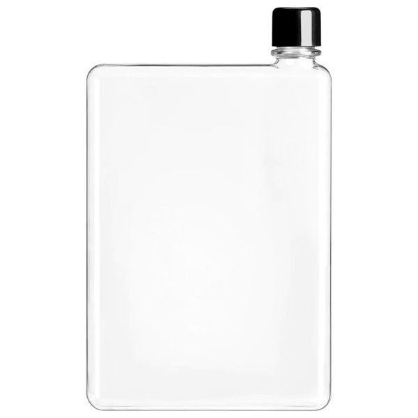 350ml - Ultra-Thin Water Bottle For Easy Storage - Transparent
