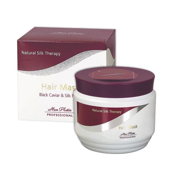 Black Caviar &amp; Natural Silk Therapy Hair Mask - Mon Platin