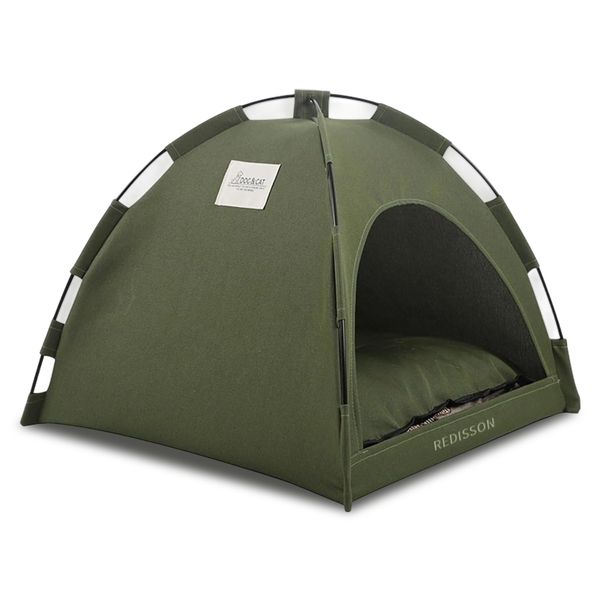 Redisson Cat Tent with Cooler Pad, Foldable Portable Cat House
