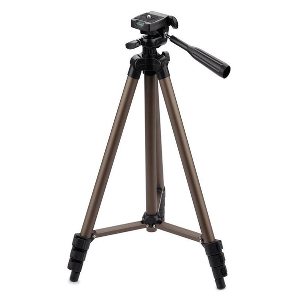 WT-3130 Portable 4-Sections Lightweight Aluminium Alloy Tripod Stand