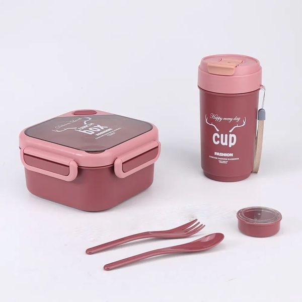 Lunch Container MI with Drink Bottle