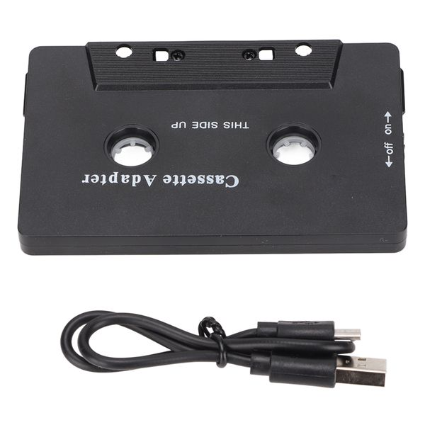 Bluetooth Cassette Adapter Noise Reduction Stereo Tape Aux Receiver for Car