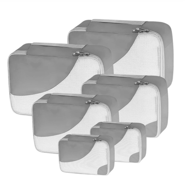 6-Piece Travel Packing Cube Set