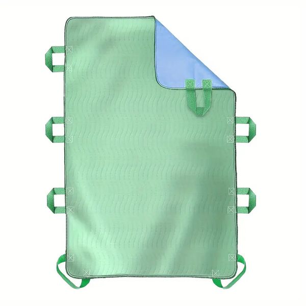 Absorbent Positioning Bed Pad with Handles 34" X 52