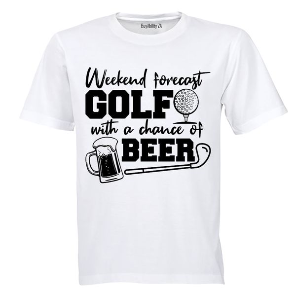 Golf - Mens - T-Shirt - White image