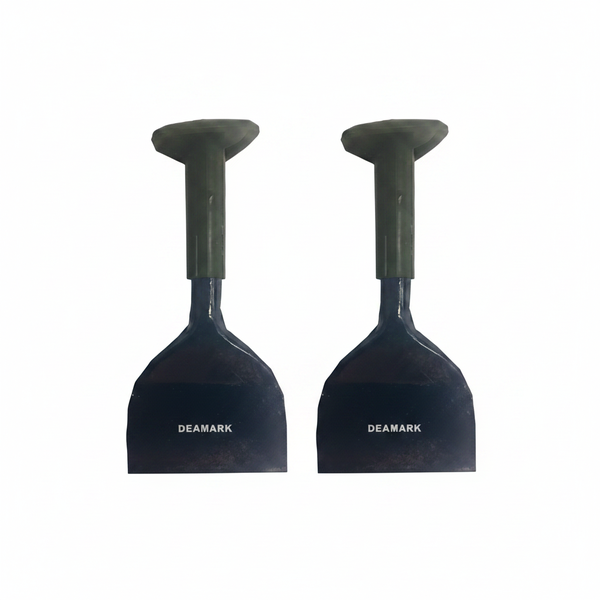 Deamark Brick Bolster 115mm with Rubber Guard for Masonry Work - 2 Pack